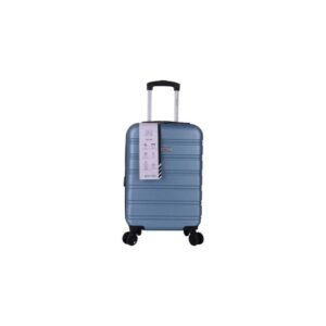 VALIJA CHECK IN VERDE AZULADO  20" 4 RUEDAS DOBLE 39908