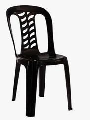 SILLA PLAST G. LIFE BISTRO NEGRA SIN APOYA