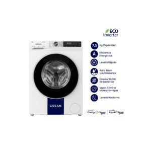 LAVARROPA DREAN LFDR0710ISB0 INVERTER 7.5KG 1000RPM