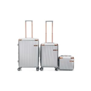 SET VALIJA + BEAUTY SKORA  ALUMINIO 20" HARD ABS 48045