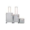 VALIJA SKORA  ALUMINIO 24" HARD ABS 48045