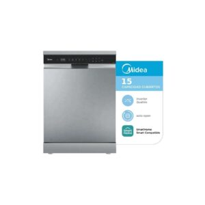 LAVAVAJILLA MIDEA DE-415XAR1 15 CUBIERTOS INOX WIFI