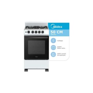 COCINA MIDEA 20TMG4PWAR1 BLANCA 50CM