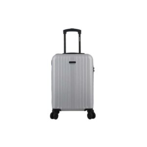 VALIJA CHECK IN  PLATEADO 20" 4 RUEDAS DOBLE 48132