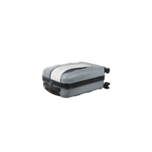 VALIJA CHECK IN  PLATEADO 20" 4 RUEDAS DOBLE 48125