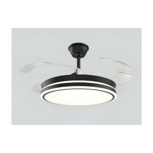 VENT TECHO SEVERBON VT RETRACTIL LED NEGRO 030194